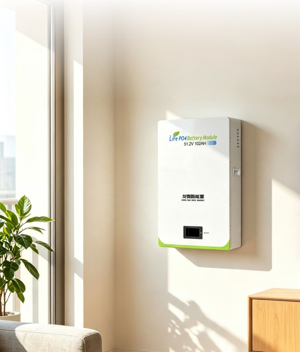 LOMAI 5.22kWh Wall-mounted LiFePO4 Battery